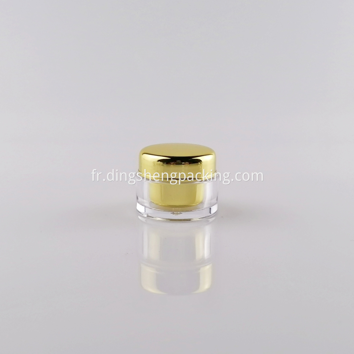 Round Small 5g Acrylic Plastic Cosmetic Cream Jar